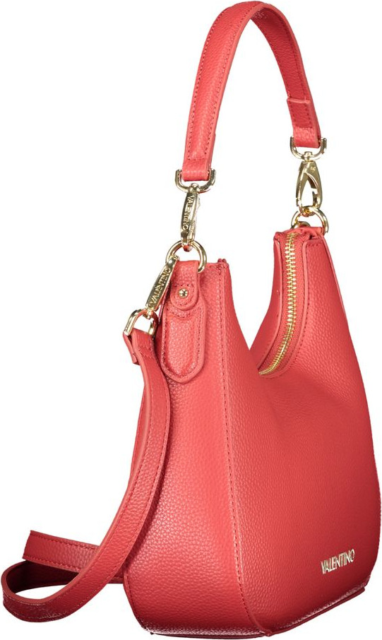 Красная полиэтиленовая сумка Valentino