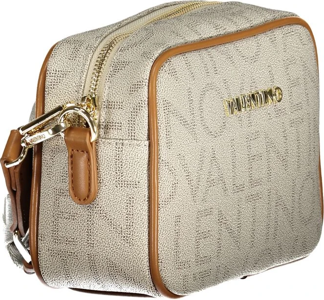 Handbag Valentino Beige Polyethylene