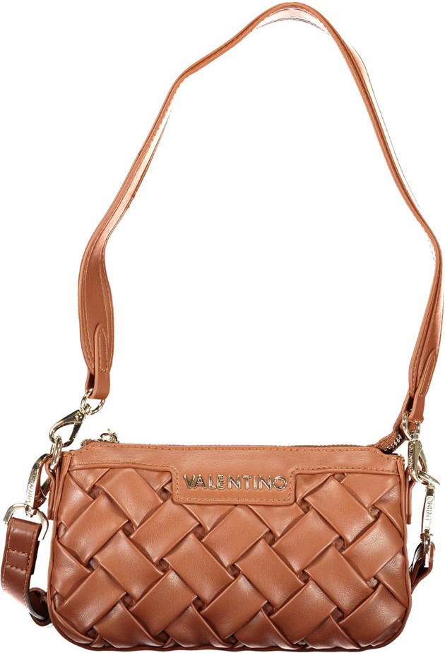 Сумка Valentino из полиэтилена коричневого цвета