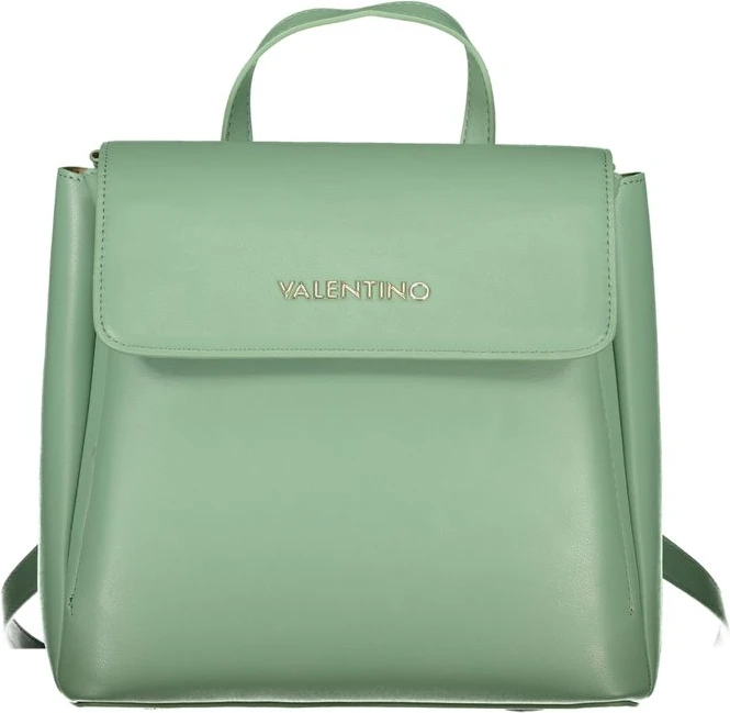 Зеленый рюкзак Valentino из полиэтилена