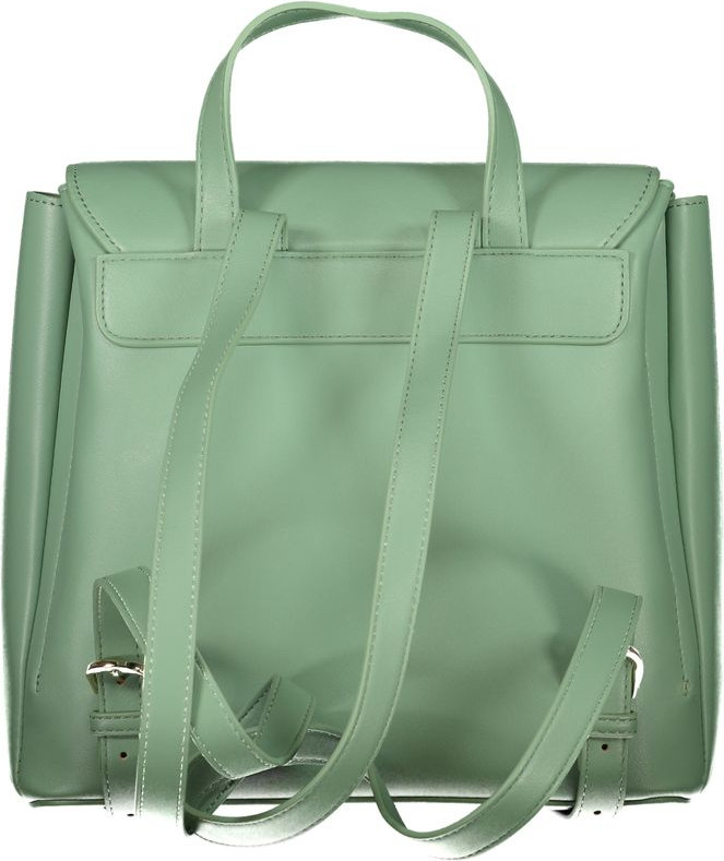 Зеленый рюкзак Valentino из полиэтилена