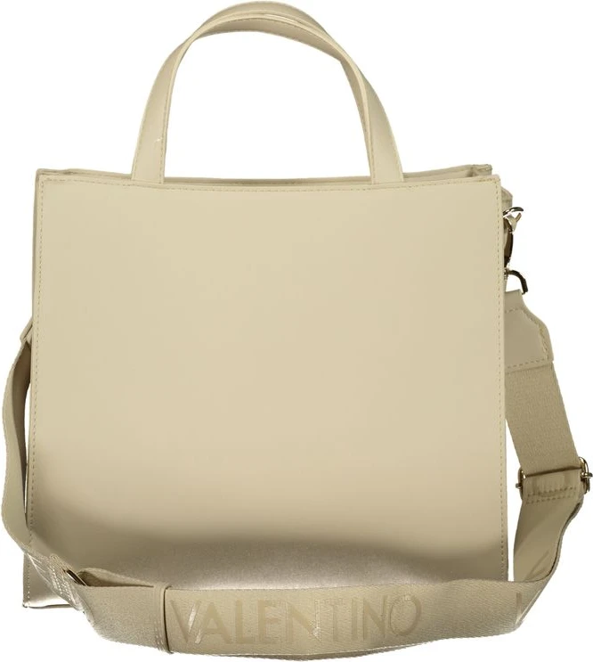 Сумка Valentino Бежевая Из Полиэтилена