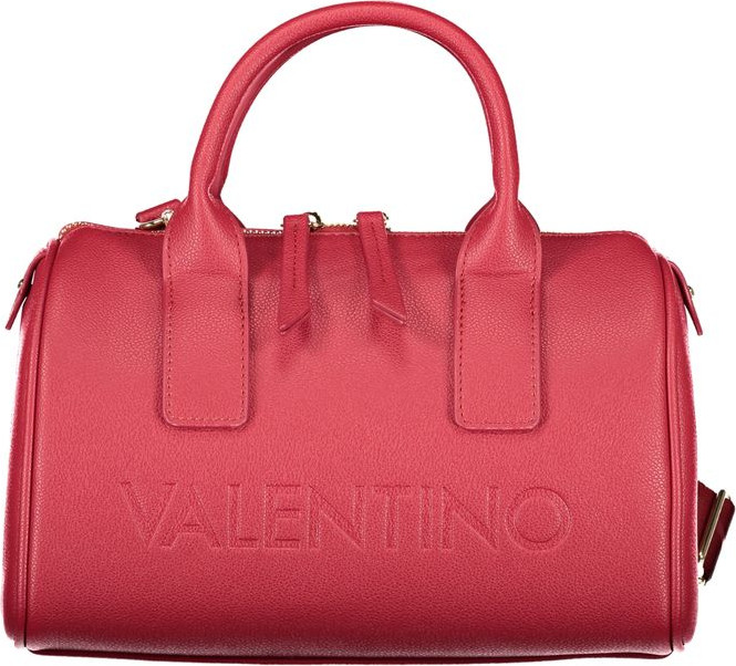 Красная полиэтиленовая сумка Valentino