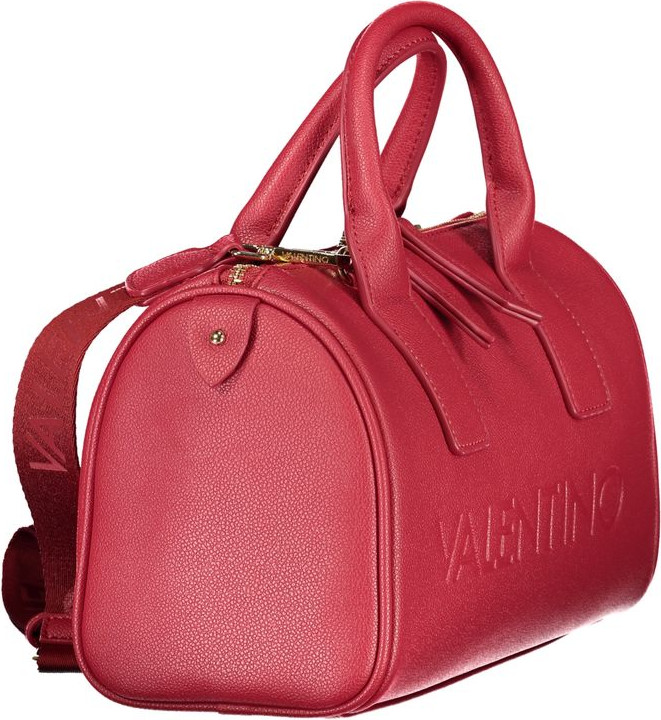 Красная полиэтиленовая сумка Valentino