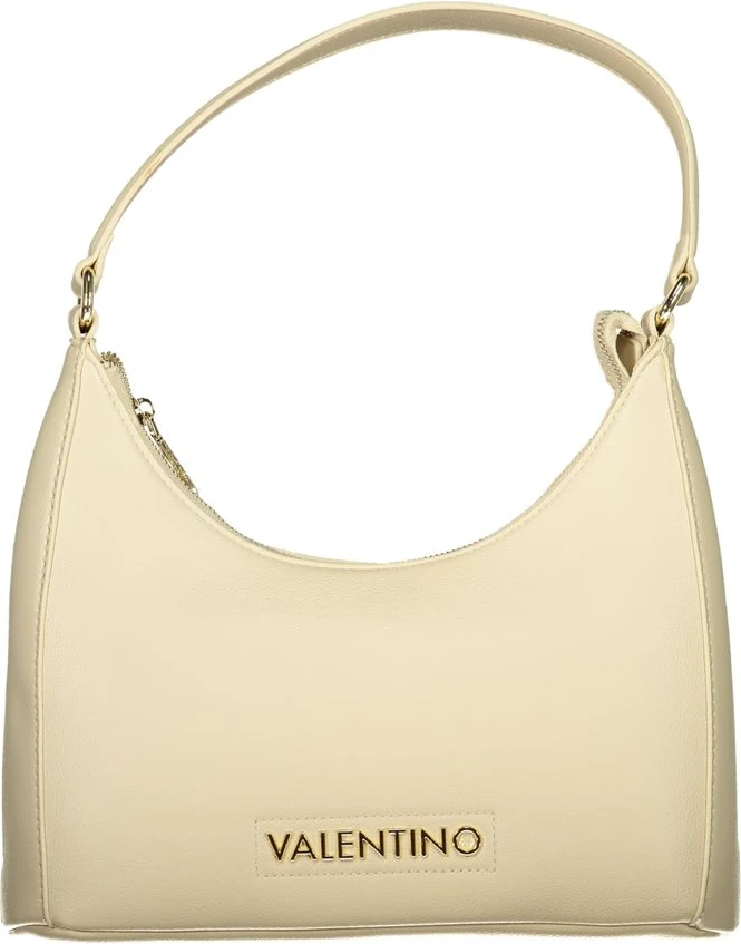 Handbag Valentino Beige Polyethylene
