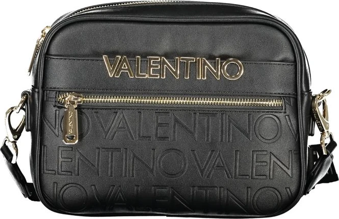 Чёрная сумка-тоут Valentino из полиэтилена