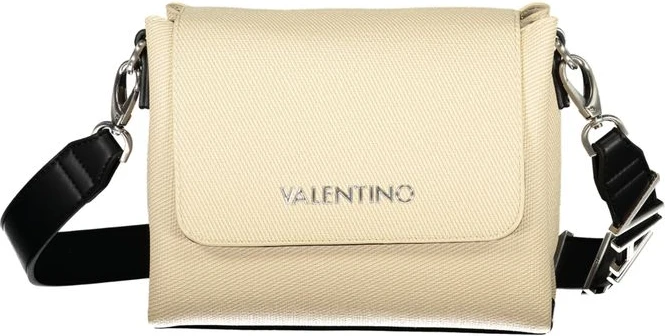 Handbag Valentino Beige Polyethylene