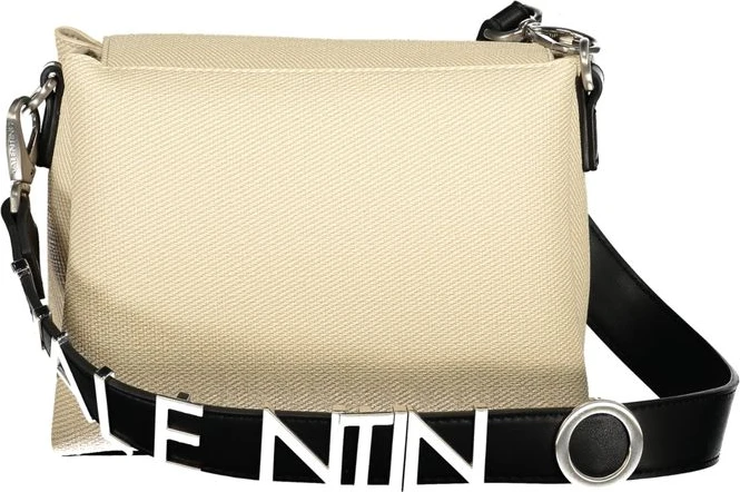 Handbag Valentino Beige Polyethylene