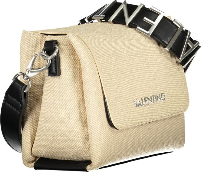 Handbag Valentino Beige Polyethylene