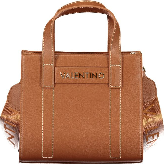 Коричневая сумка из полиэтилена Valentino