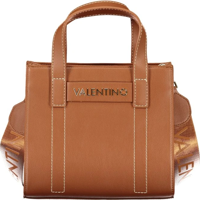 Коричневая сумка из полиэтилена Valentino
