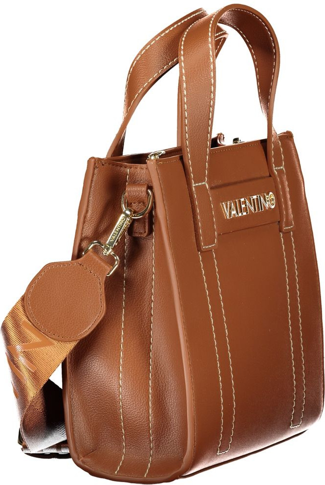 Коричневая сумка из полиэтилена Valentino