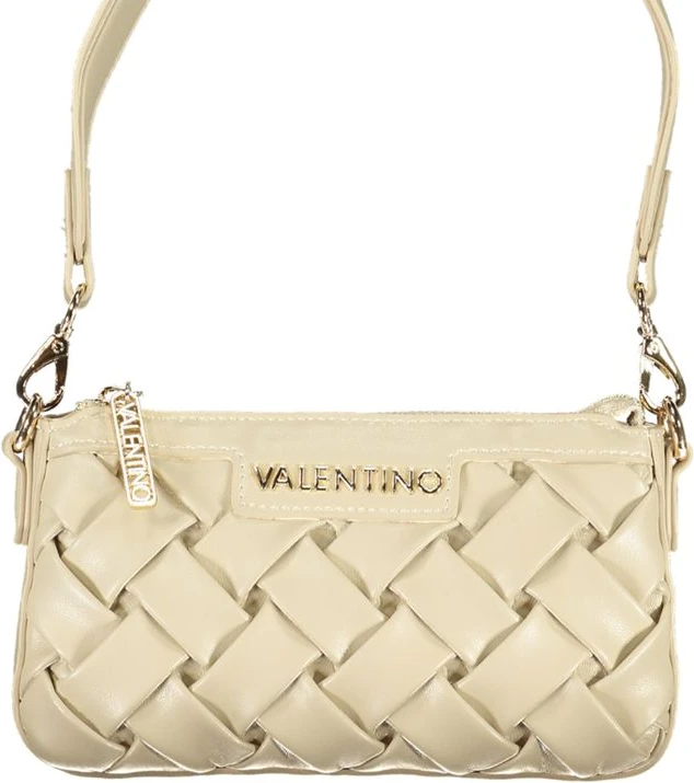Бежевая сумка Valentino из полиэтилена