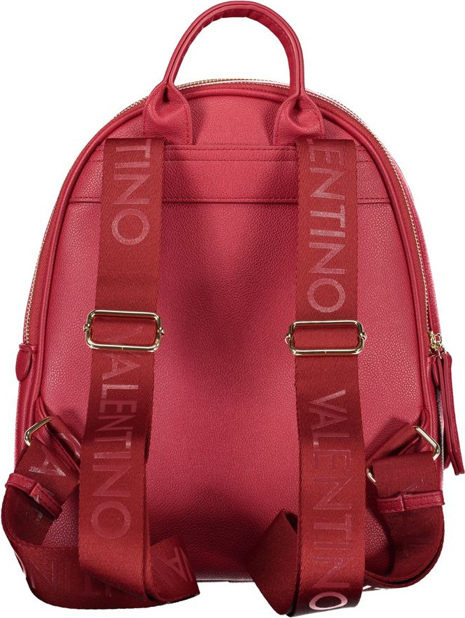 Красный рюкзак Valentino из полиэтилена