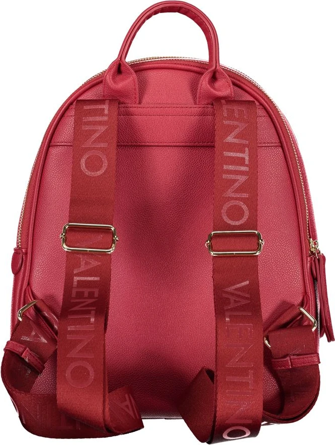 Красный рюкзак Valentino из полиэтилена