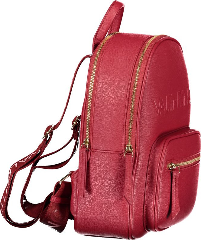 Красный рюкзак Valentino из полиэтилена