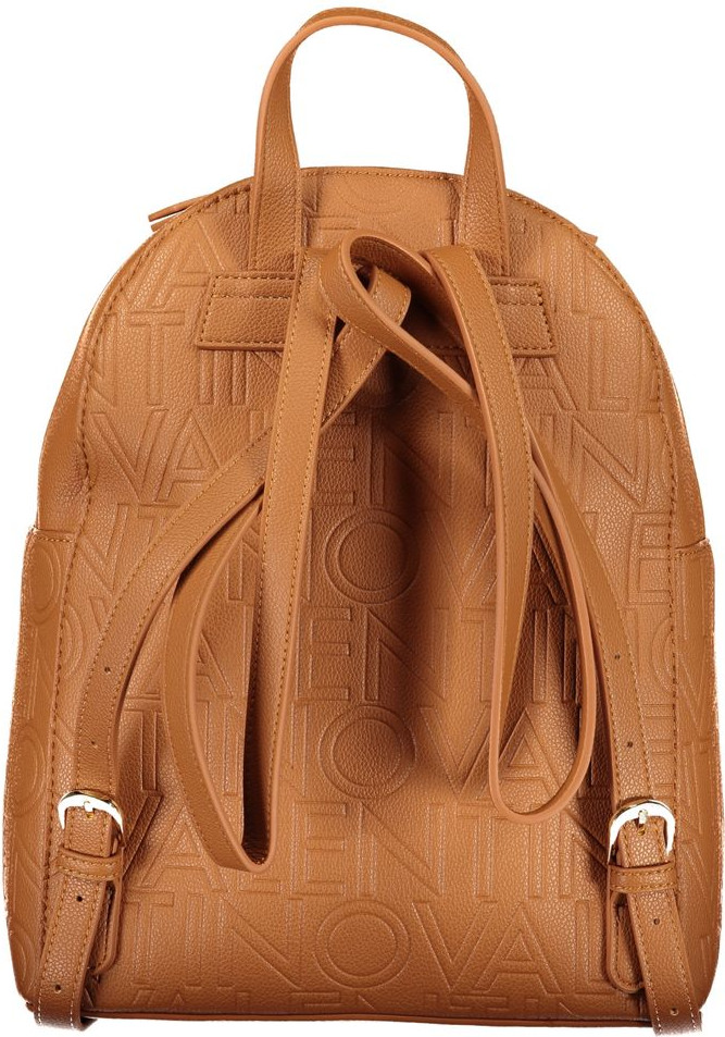 Коричневый рюкзак из полиэтилена от Valentino