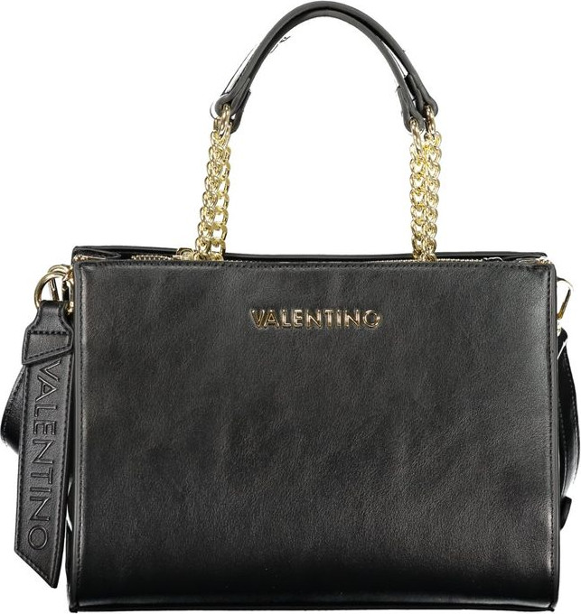 Handbag Valentino Black Polyethylene