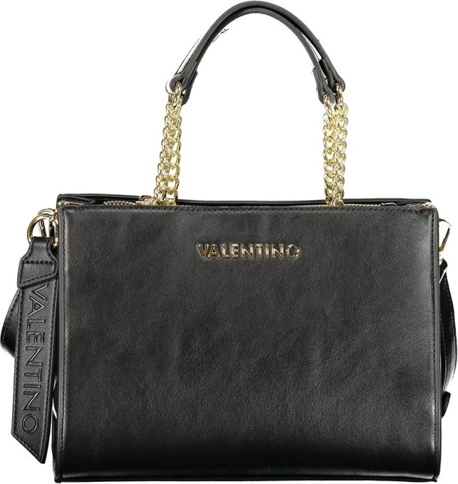 Handbag Valentino Black Polyethylene
