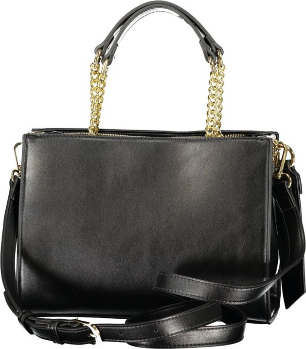 Handbag Valentino Black Polyethylene