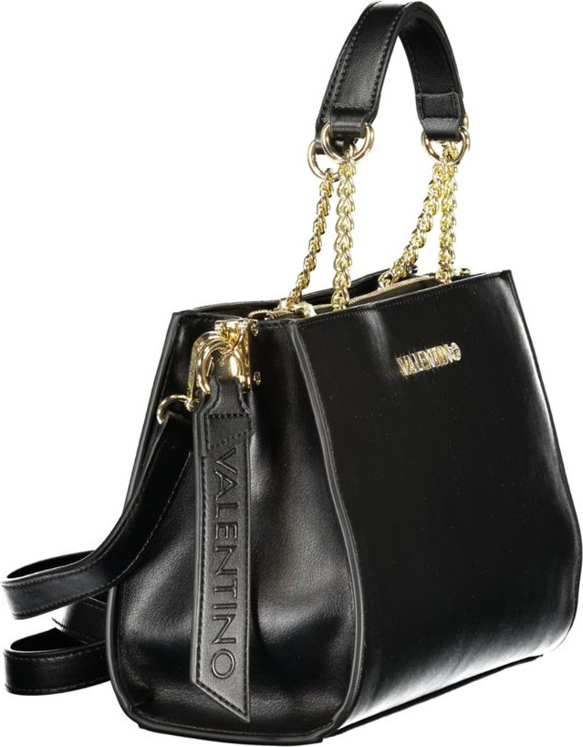 Handbag Valentino Black Polyethylene