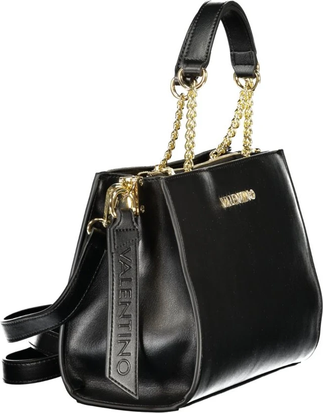 Handbag Valentino Black Polyethylene