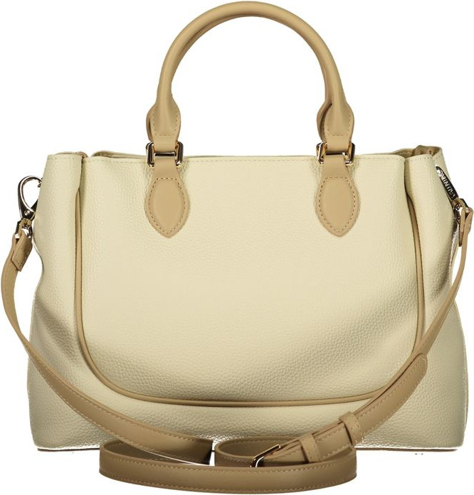 Бежевая полиэтиленовая сумка Valentino