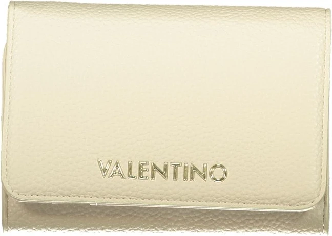 Бежевый кошелек Valentino из полиэтилена