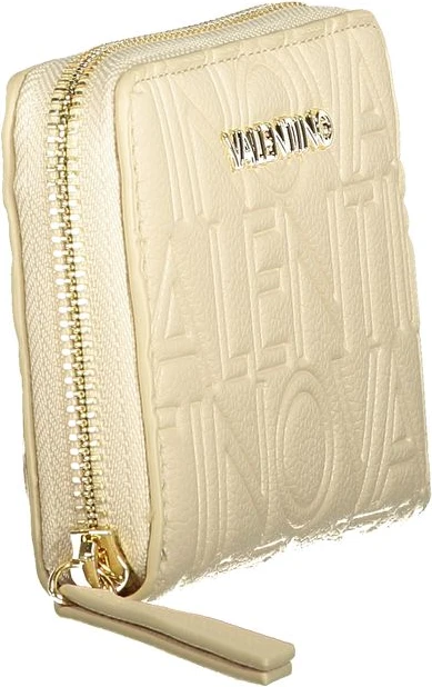 Valentino Beige Polyethylene Wallet