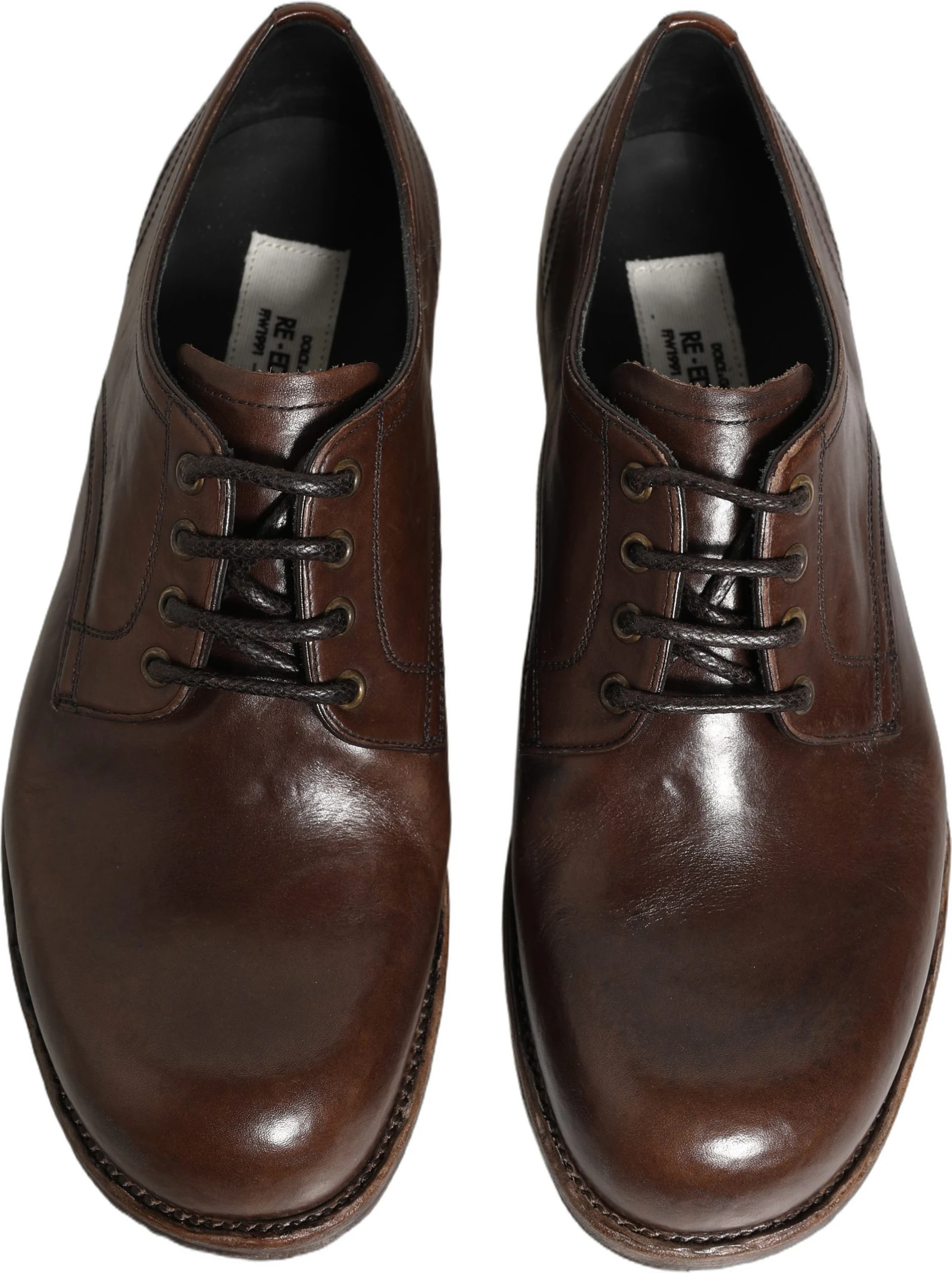 Туфли Derby Dolce & Gabbana из коричневой кожи