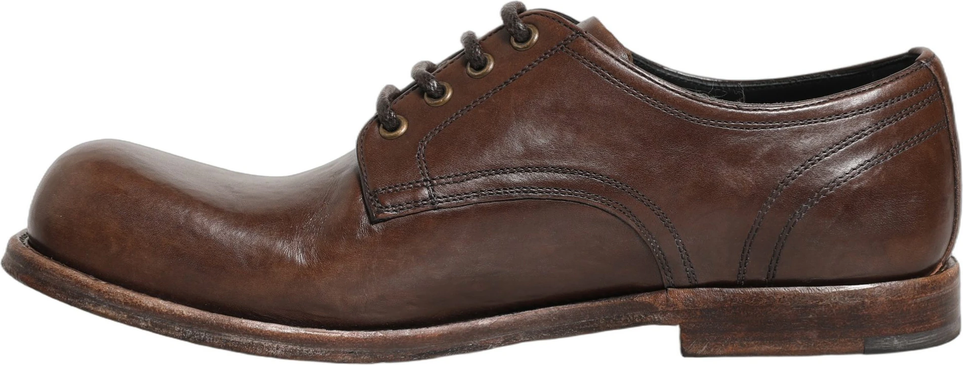 Туфли Derby Dolce & Gabbana из коричневой кожи