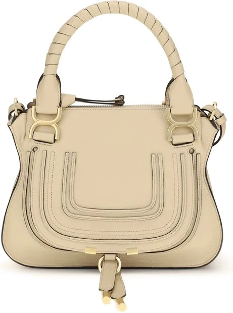 Shoulder Bag Chloe Beige Calf Leather Bos Taurus