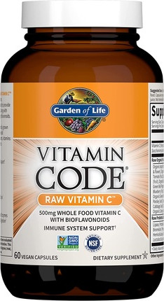 Капсулы с витамином C Garden Of Life (веганские)