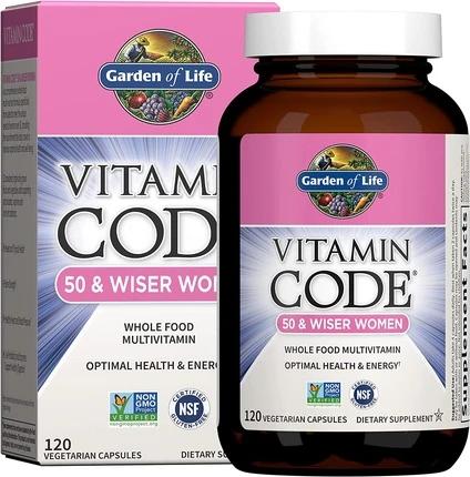 Мультивитамины Garden Of Life Vitamin Code 50 & Wiser Women