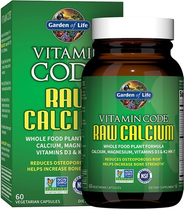 Сырые Кальциевые Растительные Капсулы Garden Of Life