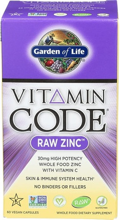 Витамин Code Raw Zinc Garden Of Life Капсулы
