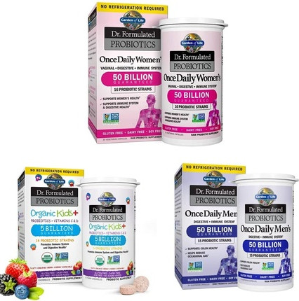 Пробиотик Garden Of Life Once Daily Women's, 30 вегетарианских капсул