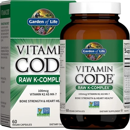 Vegan Capsules Garden Of Life Vitamin Code Raw Kcomplex