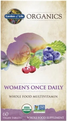 Vegan Tablets Garden Of Life Mykind Women's Once Daily
