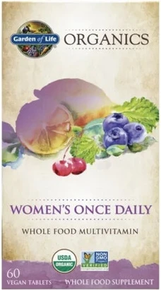 Vegan Tablets Garden Of Life Mykind Women's Once Daily