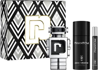 Paco Rabanne Phantom Eau De Toilette Set