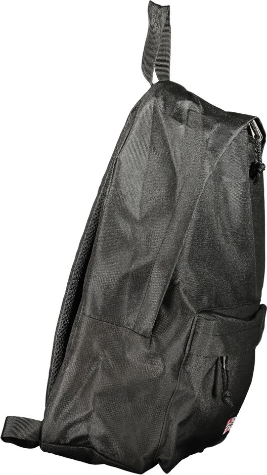 Black Polyester Backpack Geographical Norway