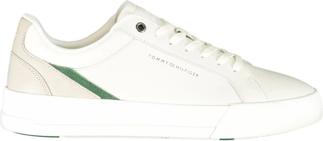 Белые спортивные кроссовки Tommy Hilfiger из полиэстера
