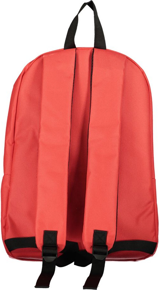 Red Polyester Backpack Geographical Norway