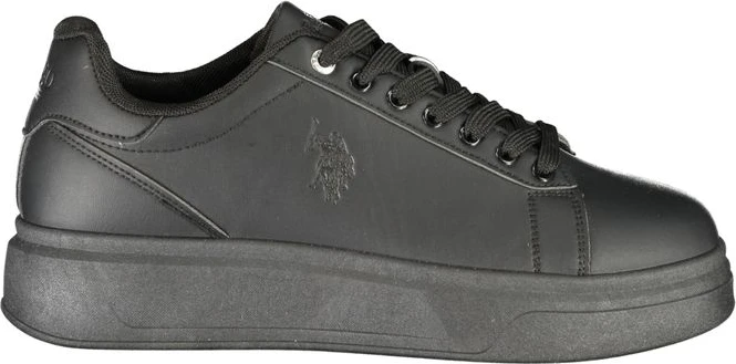 Кроссовки U.S. Polo Assn. Черные атлетические из полиэстера