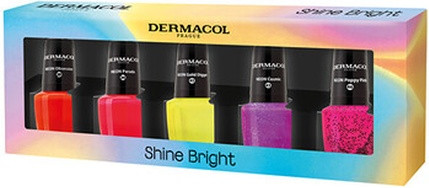 Набор лаков для ногтей Dermacol Shine Bright Set
