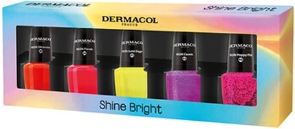 Набор лаков для ногтей Dermacol Shine Bright Set