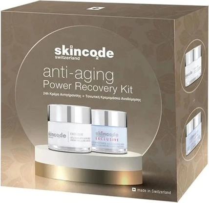 Skincode Exclusive Cellular Antiaging Cream and Cellular Recharge Age Renewing Mask Set