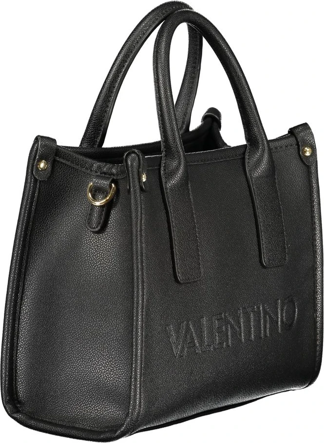 Сумка Valentino Черная полиуретановая женская сумка