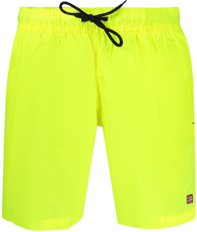 Yellow Polyamide Swim Shorts Geographical Norway